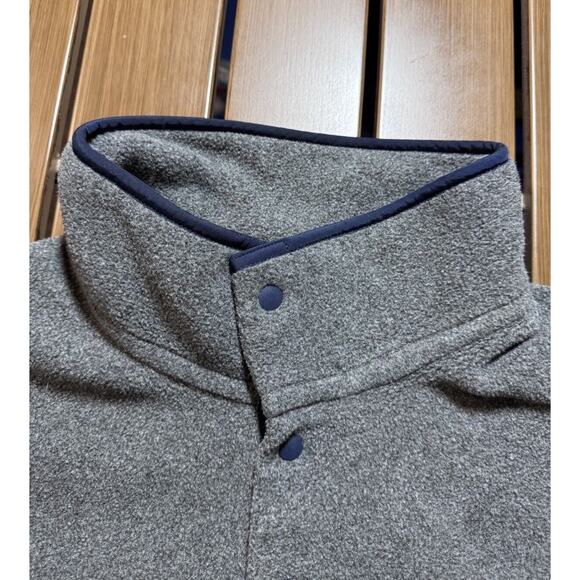 Patagonia Men's Synchilla Snap-T Fleece Pullover Jacket Grey Men’s Size Large - Picture 5 of 7